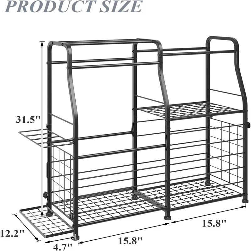 Sports Equipment Outdoor Storage - 2026 Stojak na piłki, system organizacji