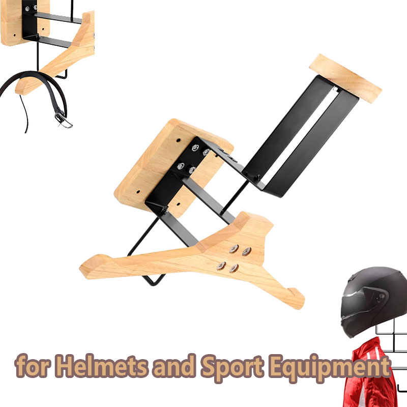 Drewniany uchwyt na kask motoc – Sports Equipment For Home recenzja i cena