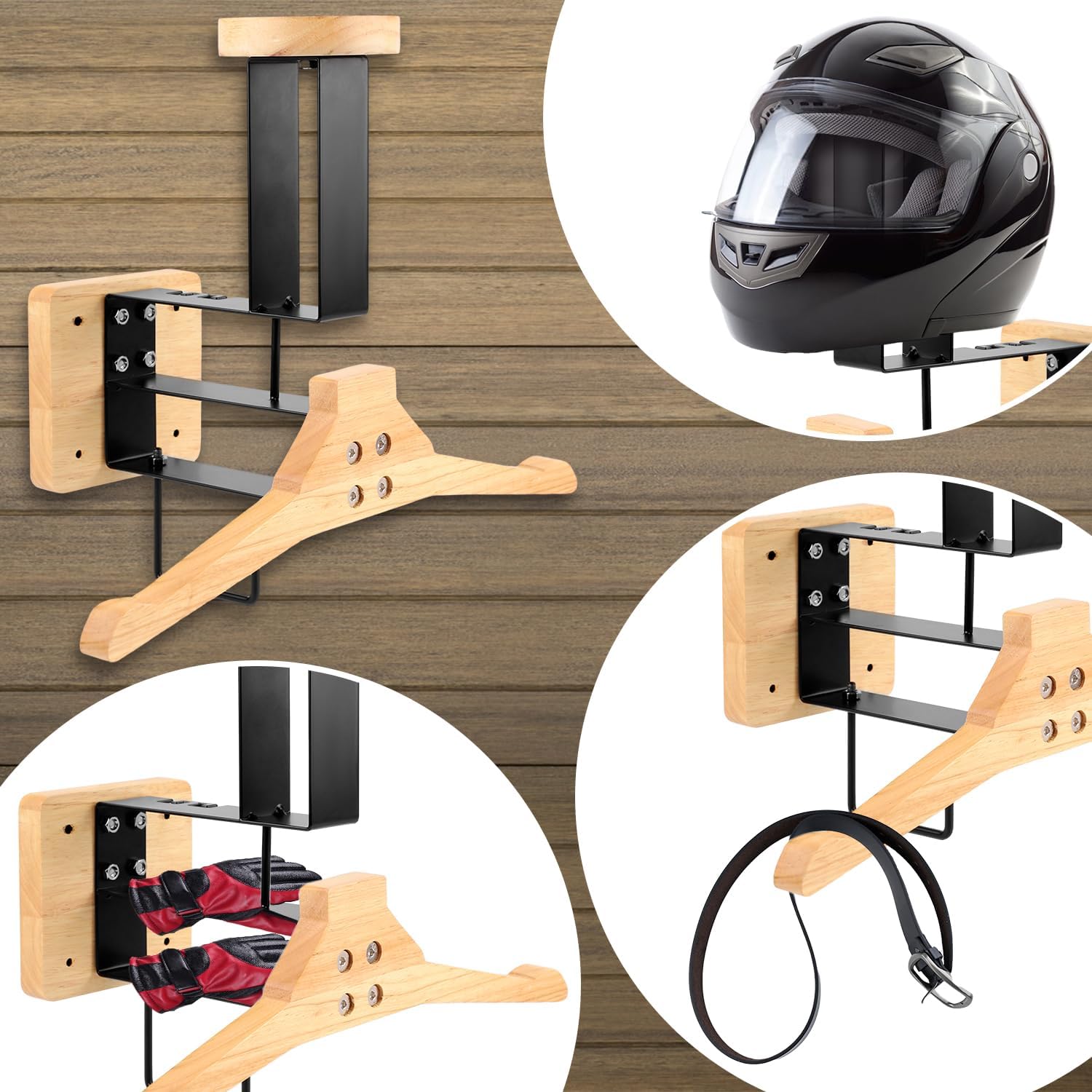Drewniany uchwyt na kask motoc – Sports Equipment For Home recenzja i cena
