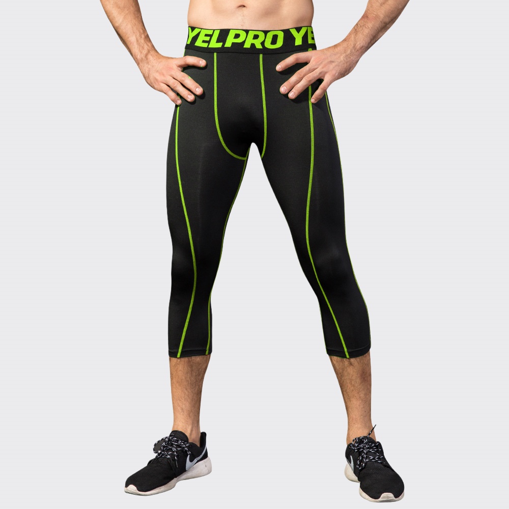 Męskie legginsy kompresyjne do – Sports Equipment Logos recenzja i cena