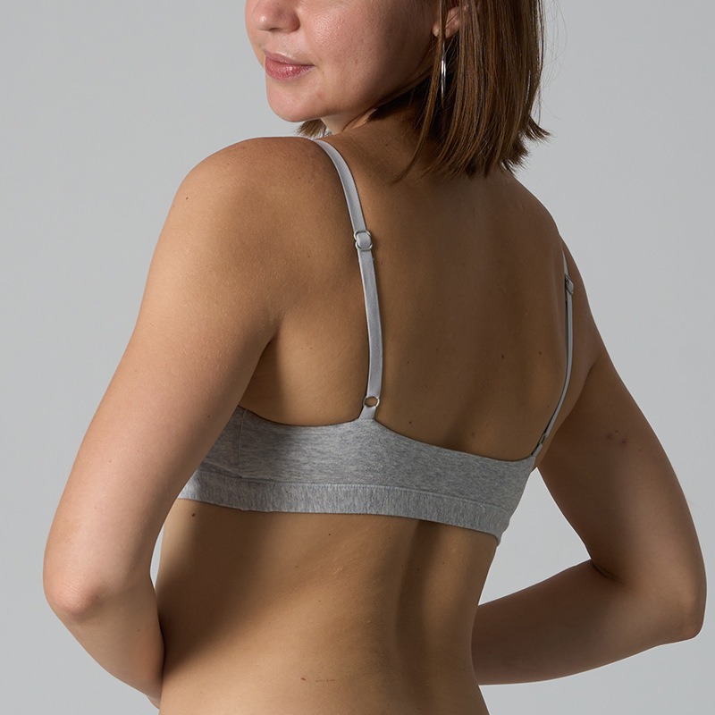 Bawełniany biustonosz typu bra – Sports Equipment At Home recenzja i cena